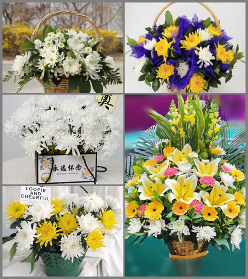 福建泉州晋江市东石镇第五社区白事提篮配送